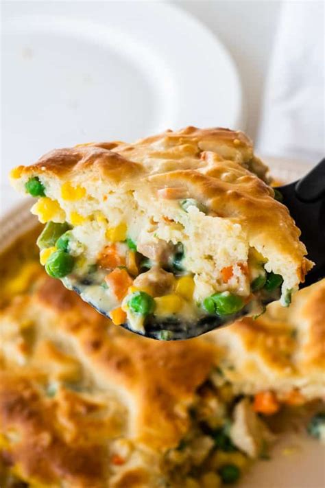 Easy Chicken Pot Pie With Bisquick Crust - Brooklyn Farm Girl