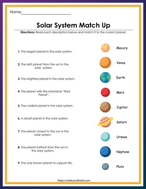 Solar System Worksheet Pdf – Owhentheyanks.com