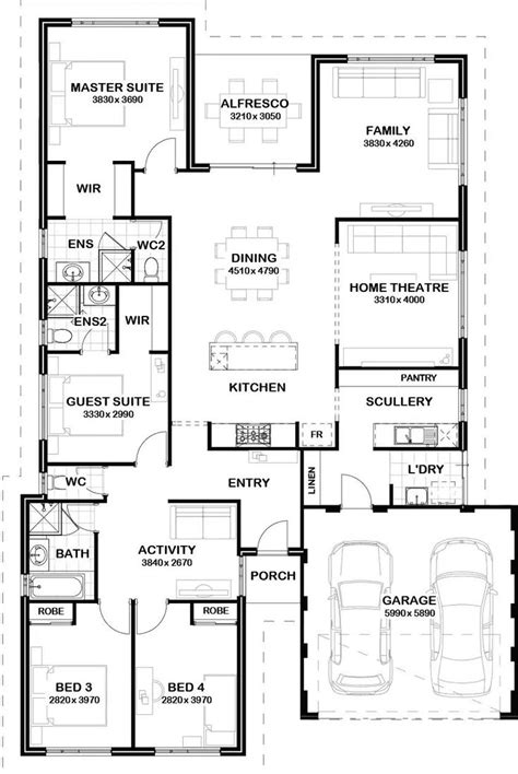 ボード「huis」のピン | 平屋 間取り, 家を建てる, 間取り