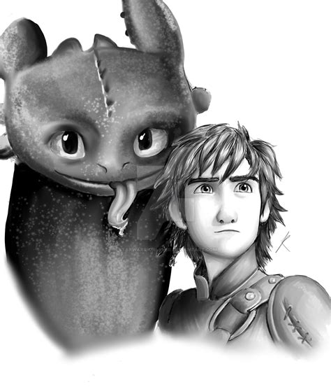 Hiccup And Toothless by Starwarrior4ever on DeviantArt