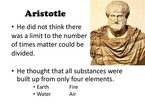 The development of the atomic theory