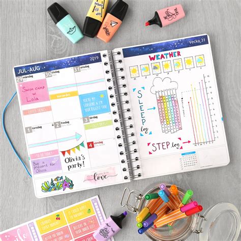 Bullet Journal Planner Combo