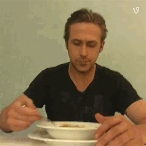 Ryan Gosling Cereal GIF - Find & Share on GIPHY