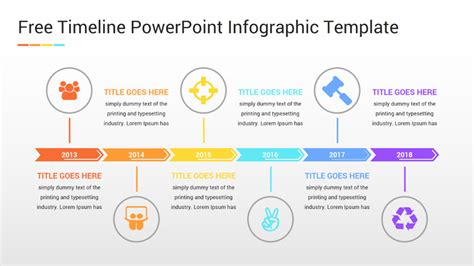 Infographic Timeline Free Template