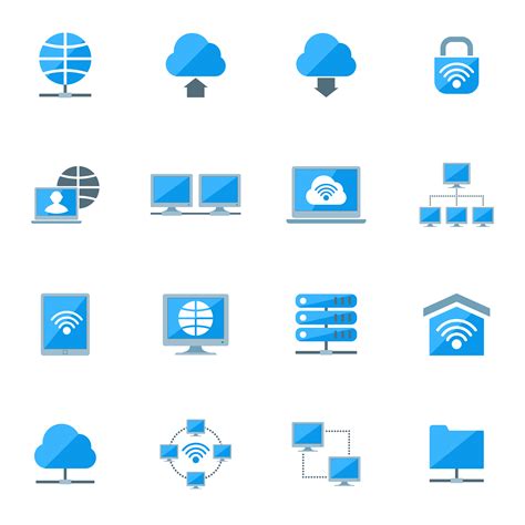 Internet Icon For Network Diagram