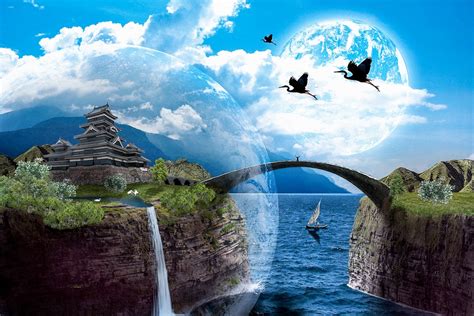 Download Dream, Landscape, Fantasy. Royalty-Free Stock Illustration Image - Pixabay