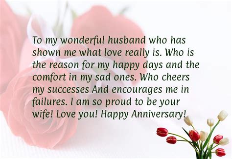 Happy Anniversary Message for Husband