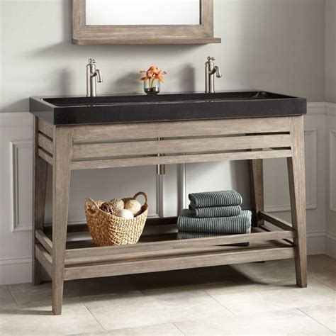 Double trough sink for bathroom – how to choose the best design