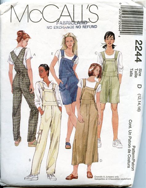 Overalls Sewing Pattern - Pattern.rjuuc.edu.np