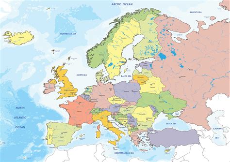 Map of Europe | Europe Map | Huge repository of European country maps.