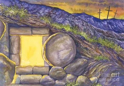 Jesus Empty Tomb Painting at PaintingValley.com | Explore collection of Jesus Empty Tomb Painting