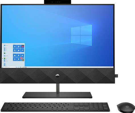 HP Pavilion 24" Touch-Screen All-In-One Intel Core i5 12GB Memory 256GB SSD Sparkling Black 24 ...