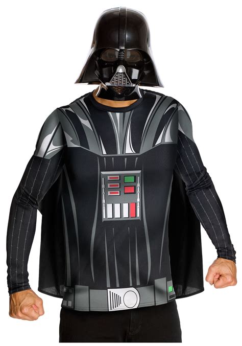 Adult Darth Vader Costume Top and Mask