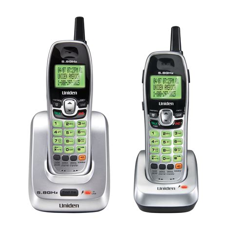 Uniden DXI8560-2 5.8GHz Cordless Phone w/ 2 Handsets, Caller ID