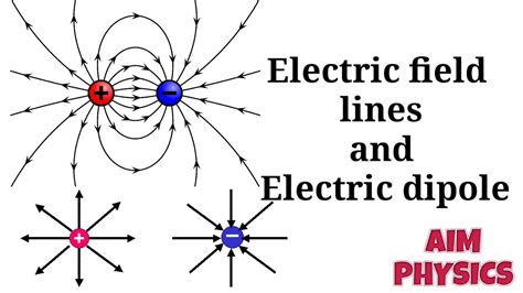 Electric Field Lines For An Electric Dipole