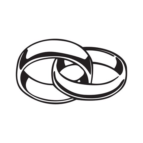 wedding ring icon. Bridal jewelery sign. Vector illustration 12320952 Vector Art at Vecteezy