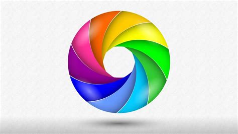 Best logo design | 3D logo design | Circles | Corel DRAW tutorials | 066 | 3d logo design ...