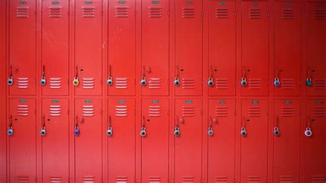 School Lockers Background