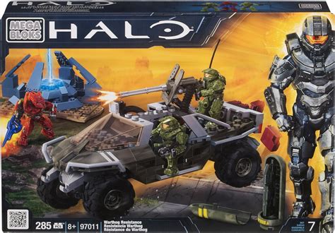 Amazon.com: Mega Bloks, Halo, Warthog Resistance (97011) : Toys & Games