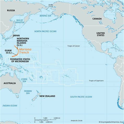 Mariana Trench | Depth, Location, Facts, Maps, & Pictures | Britannica