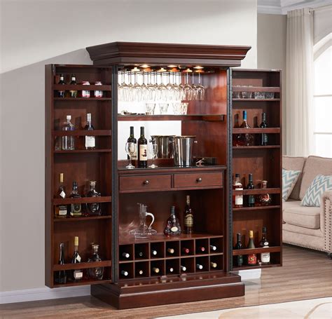 Living Room Bar Cabinets | Foter