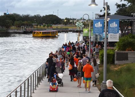 Tampa Riverwalk plans Halloween trick or treating and boat parade - The Tampa Bay 100