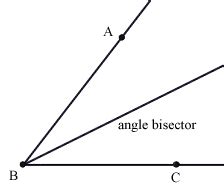 Mathwords: Angle Bisector