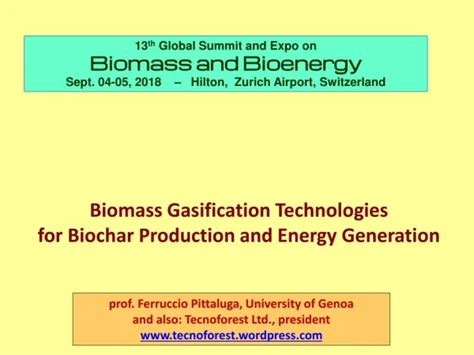 PPT - Biomass Gasification PowerPoint Presentation, free download - ID:1599375