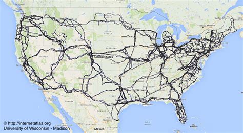 Us Internet Backbone Map 2024 - Binny Cherianne