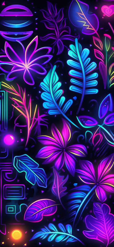 Colorful Neon Wallpapers - Neon Aesthetic Wallpapers for iPhone