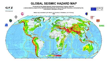 Earthquake Fault Lines Map Europe - United States Map