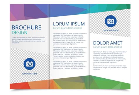 Tri Fold Brochure Vector Template 92245 Vector Art at Vecteezy