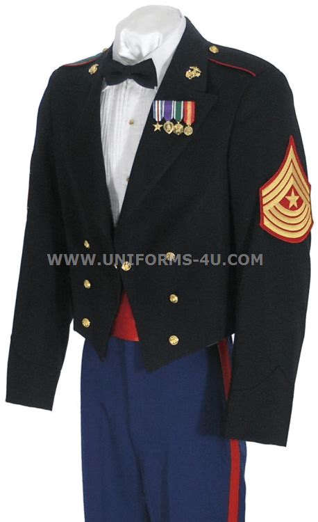 USMC MALE STAFF NONCOMMISSIONED OFFICER EVENING DRESS JACKET