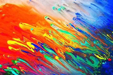 Colorful Abstract Paint Wallpapers - Top Free Colorful Abstract Paint Backgrounds - WallpaperAccess