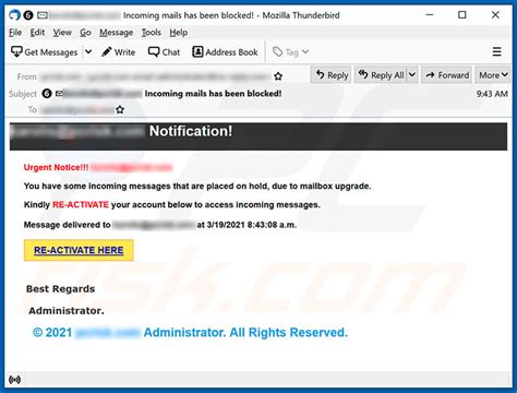 Important: You Have 19 Pending Incoming Email(s) Scam - Removal and recovery steps (updated)