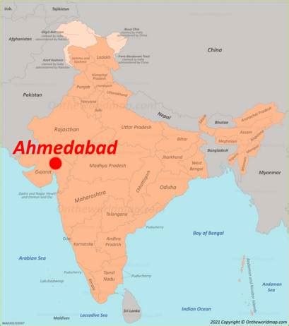 Ahmedabad Map | India | Discover Ahmedabad with Detailed Maps