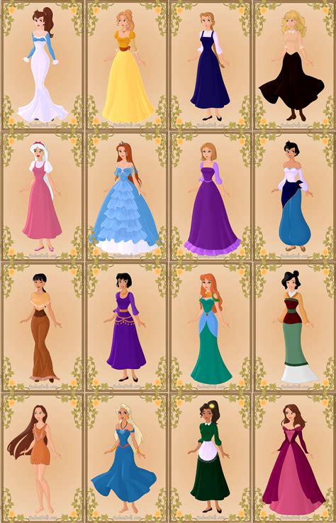 Disney Daughters by Failinginart on DeviantArt