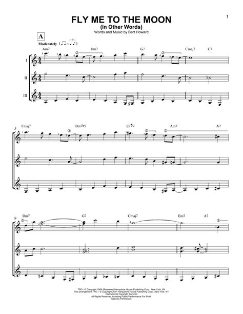 Fly Me To The Moon (In Other Words) | Sheet Music Direct