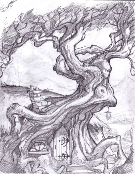 Trippy Drawings In Pencil - Viewing Gallery | Fantasy tree drawing, Fantasy drawings, Trippy ...