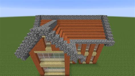 Simple roof design minecraft