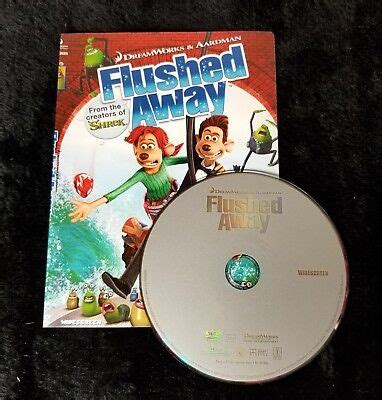 Video DVD - FLUSHED AWAY Dreamworks WS Widescreen - Average - (AVG) WORLDWIDE 97361176826 | eBay