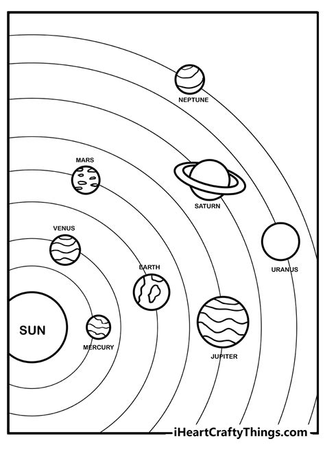 Solar System And Coloring Pages