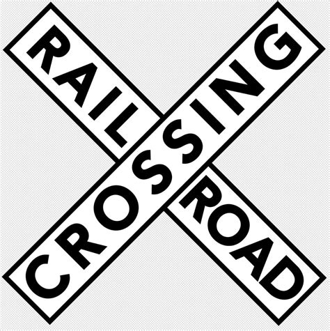 Railroad Crossing Signs Clipart | Longest Journey