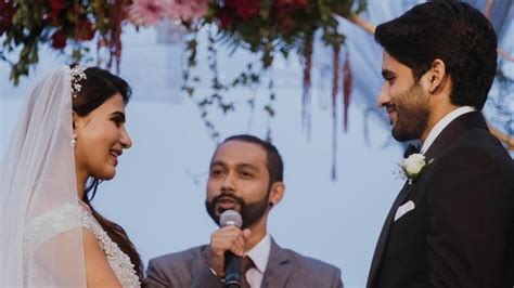 Samantha Ruth Prabhu, Naga Chaitanya Christian wedding: The happy couple get married again ...