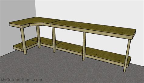 Garage Workbench Plans | MyOutdoorPlans