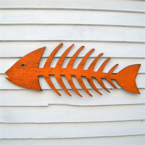 Fish Skeleton Wall Decor | Fish Decor - Haven America