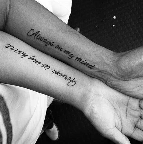 Couple Tattoos Quotes - ShortQuotes.cc