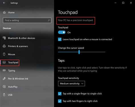 How to Customize Precision Touchpad Settings on Windows 10? | Gear Up Windows