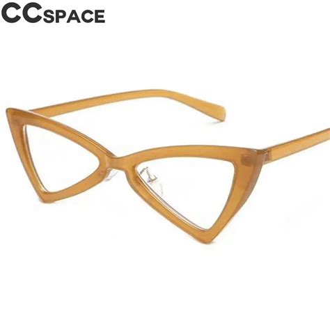 Triangle Cat Eye Glasses Frames Women Trending Styles Blue Film Optical Fashion Computer Glasses ...