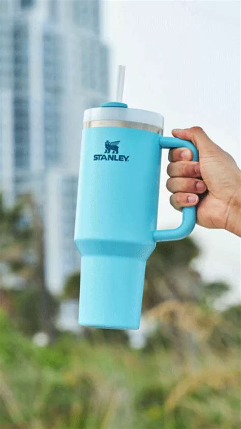 Stanley Cup Summer 2023 | Blue Aesthetic | Summer Must-Haves | Tumblers with lids, Insulated ...